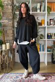Lagen Shelby Barrel Pant Black 